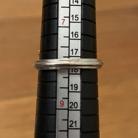 Vintage Sterling Silver Opal And Garnet Cluster Ring Womens Size 8 - Picture 4 of 10